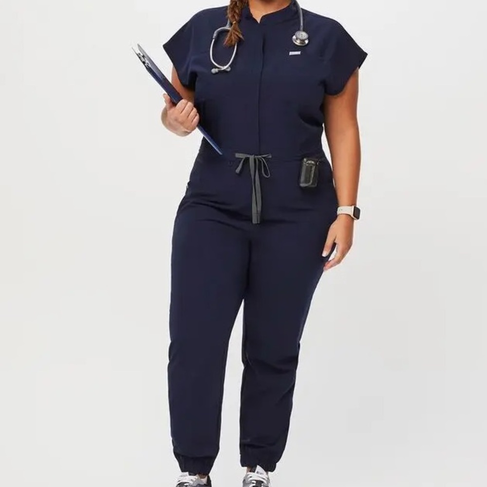 Navy Rafaela Scrub Jumpsuit